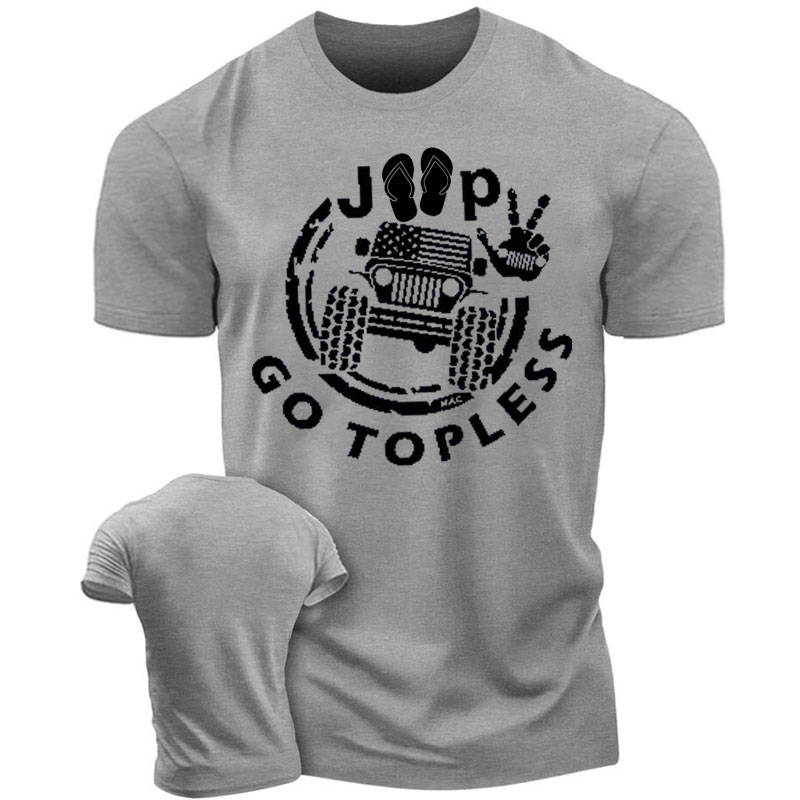 JP, Flip Flop Go Topless Men T-Shirt