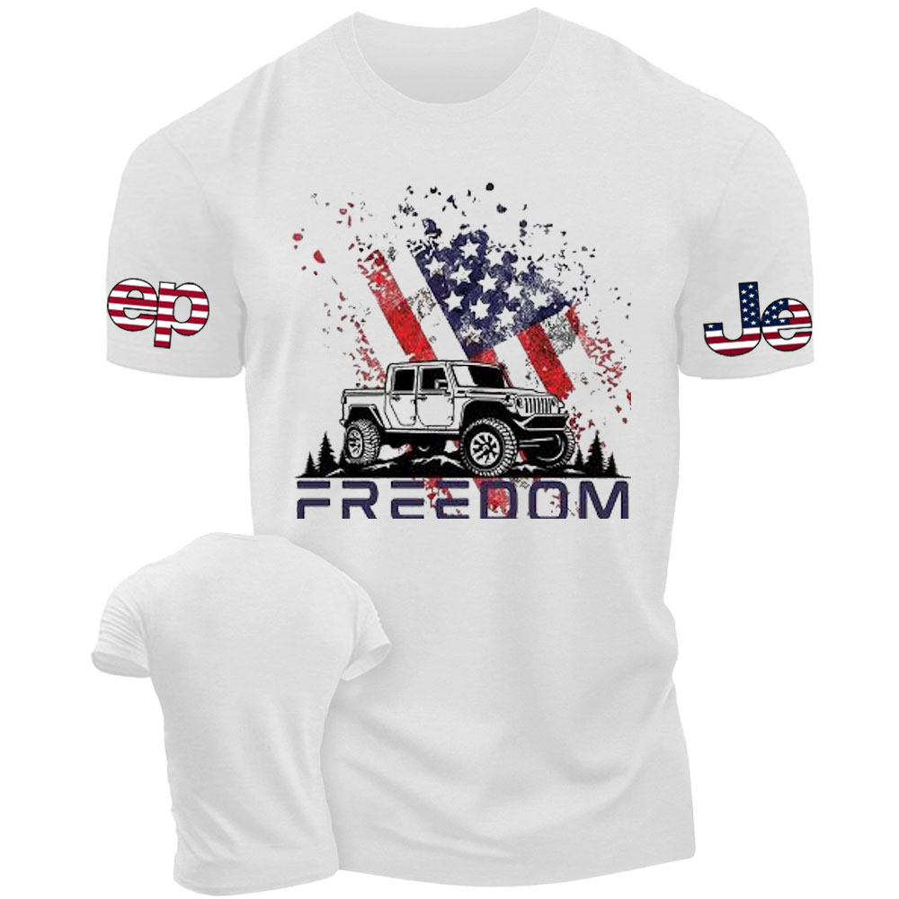 Jp 4th of July Freedom Men's Tshirt