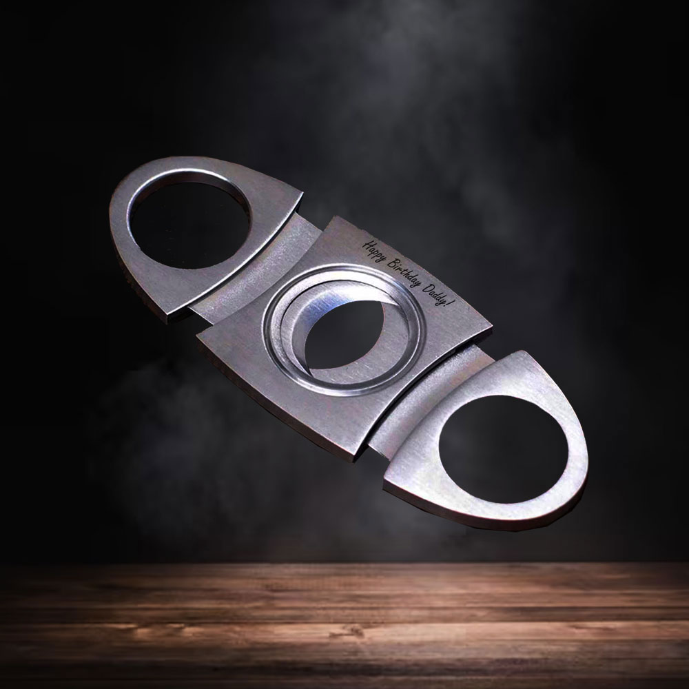 Personalized CIGAR HUMIDOR CASE Holder Leather Cigars Engraved Men Gift