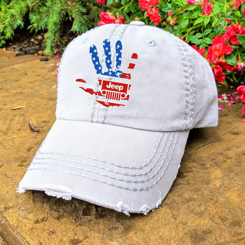 Happy 4th of July to all USA Hand Baseball Cap