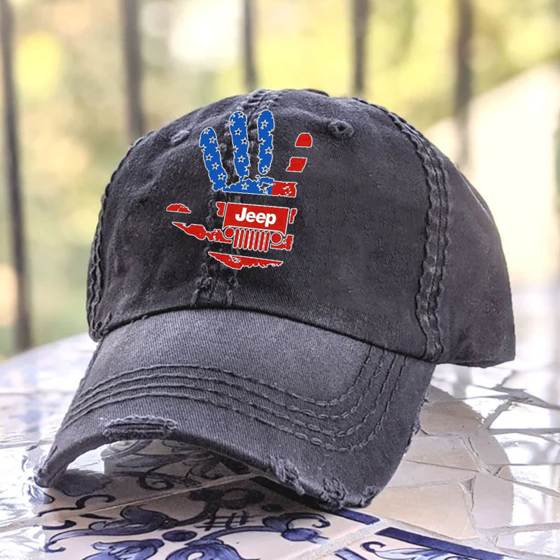 Happy 4th of July to all USA Hand Baseball Cap