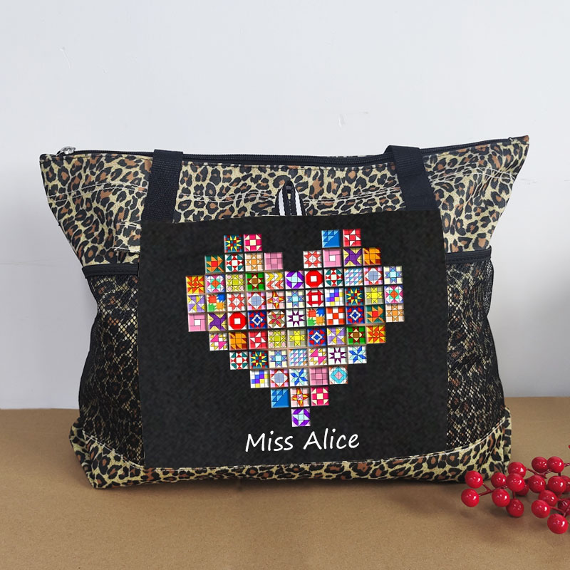 Gorgeous Quilting Blocks Tote Bag Gift For Quilter