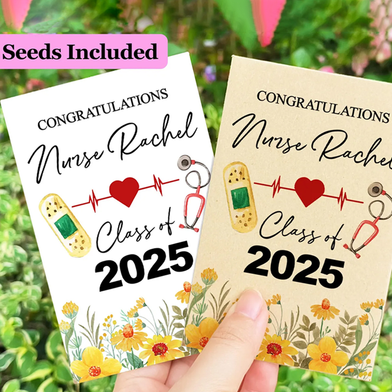 Class of 2025 Graduation Seed Packets Nurse Graduation Party Gift