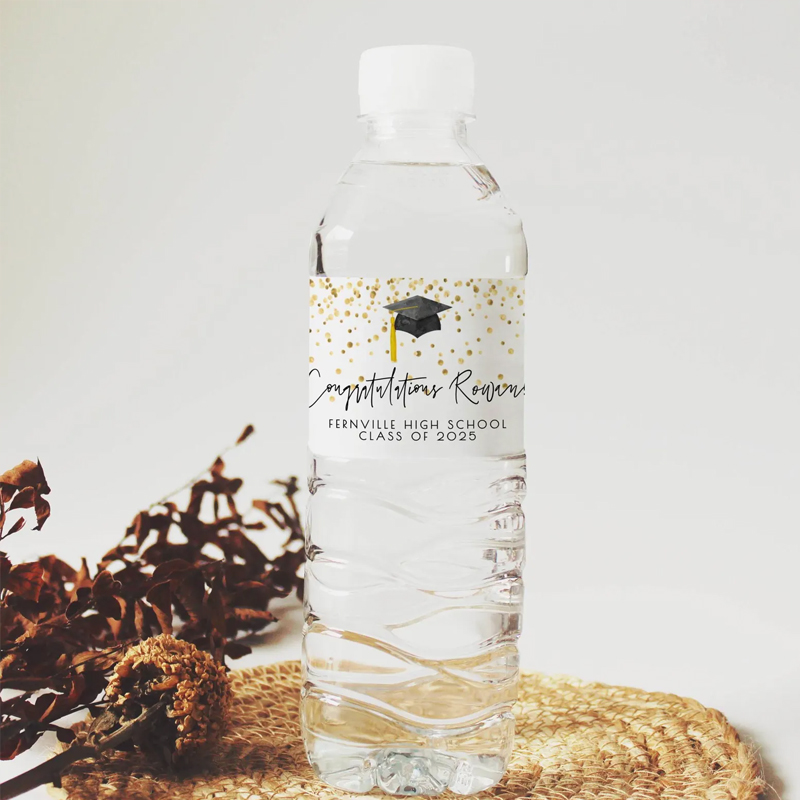 Graduation Water Bottle Labels Graduation Party Water Bottle Label