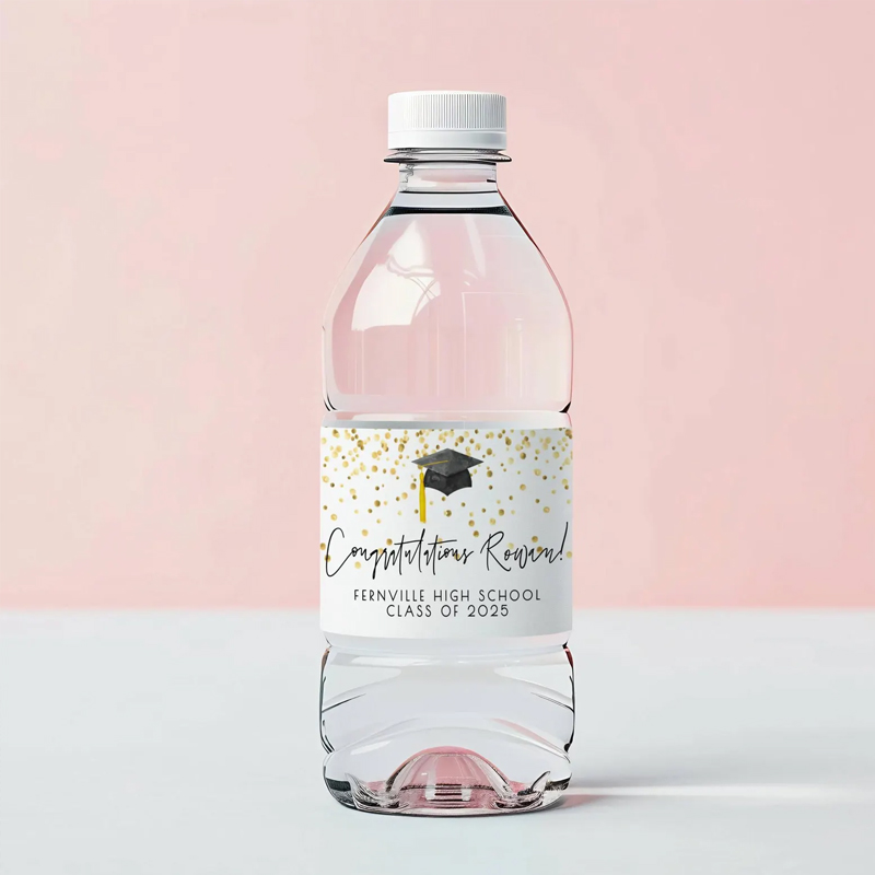 Graduation Water Bottle Labels Graduation Party Water Bottle Label