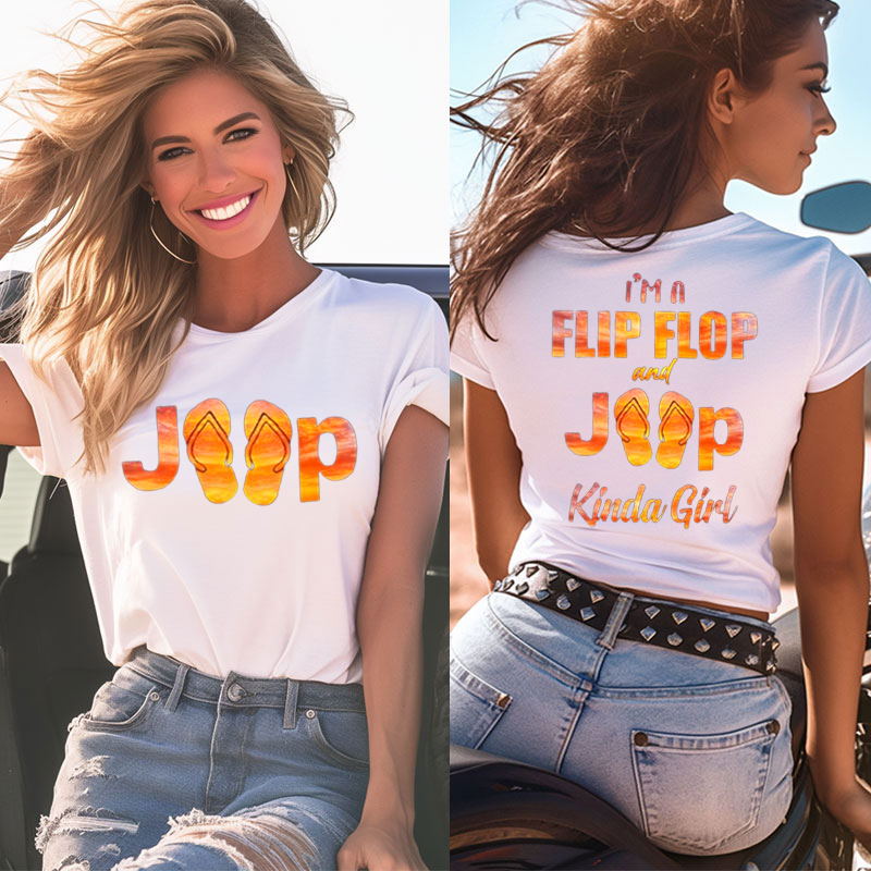 I’m A Flip Flop And Jp Kinda Girl - Jp T-shirt