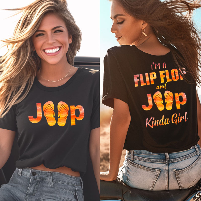I’m A Flip Flop And Jp Kinda Girl - Jp T-shirt