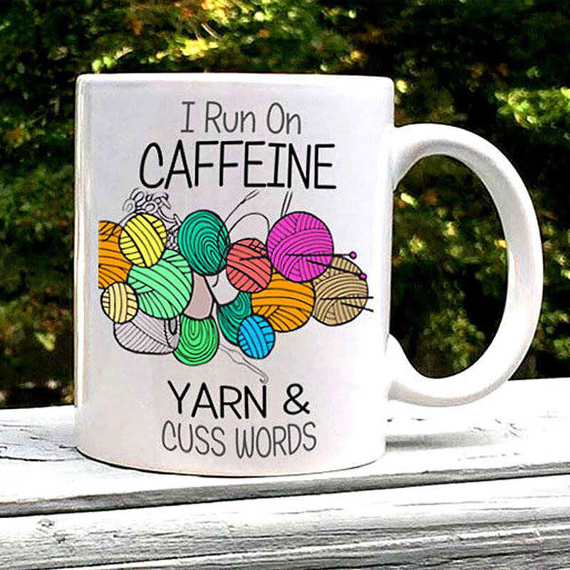 If I'm Sitting I'm Knitting Mug Cup