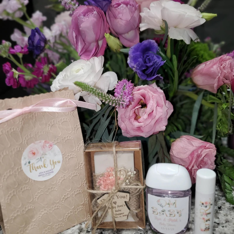 It's A Girl Baby Shower Favors Personalized Lip Balm Favors