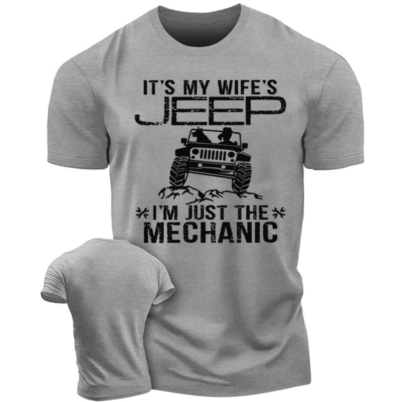 It’s My Wife’s Jp I’m Just The Mechanic T-Shirt