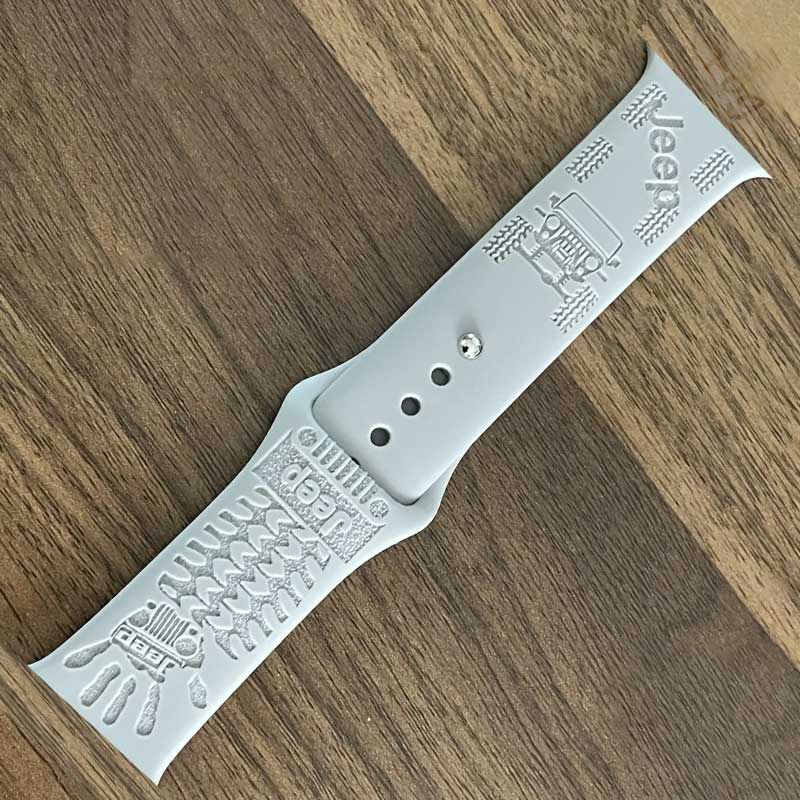 Jeep Five Engraves Watch Band