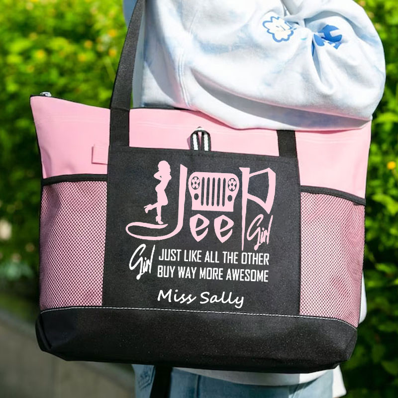Jeep Girl Just Like All The Other Tote Bag