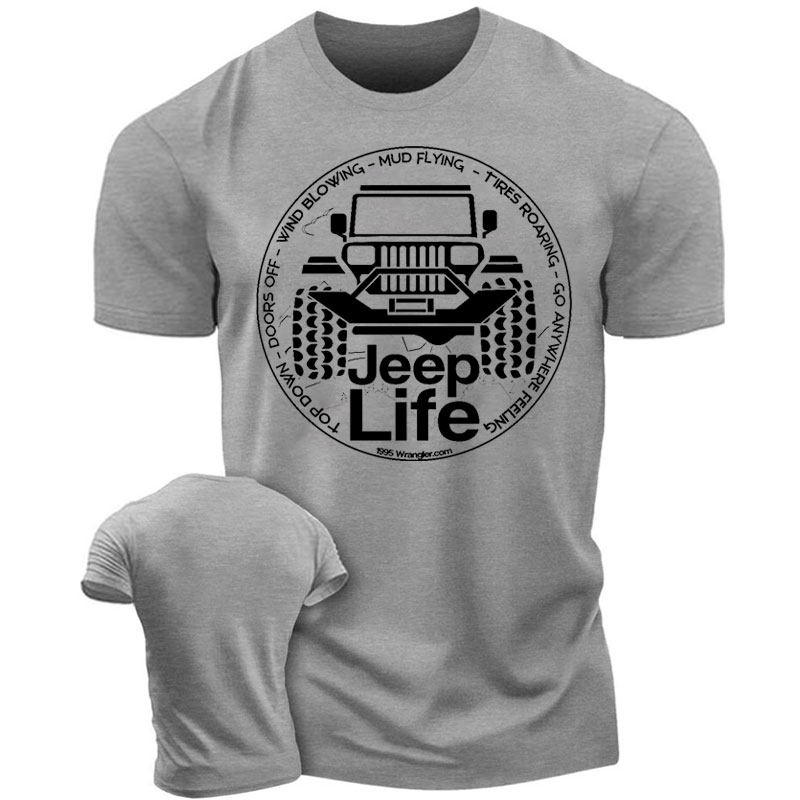 Jeep Life Logo - Men T-Shirt