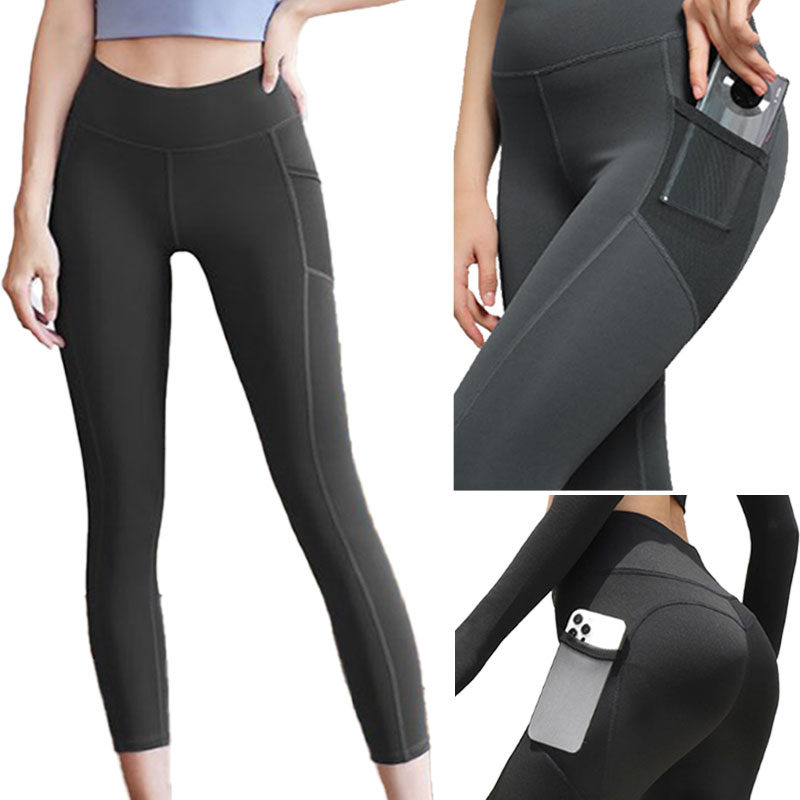 Mesh Pocket Athletic Yoga Leggings