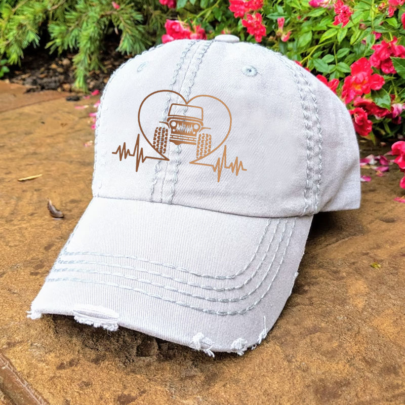 Jp Heartbeat offroad 4x4 Life Baseball Cap