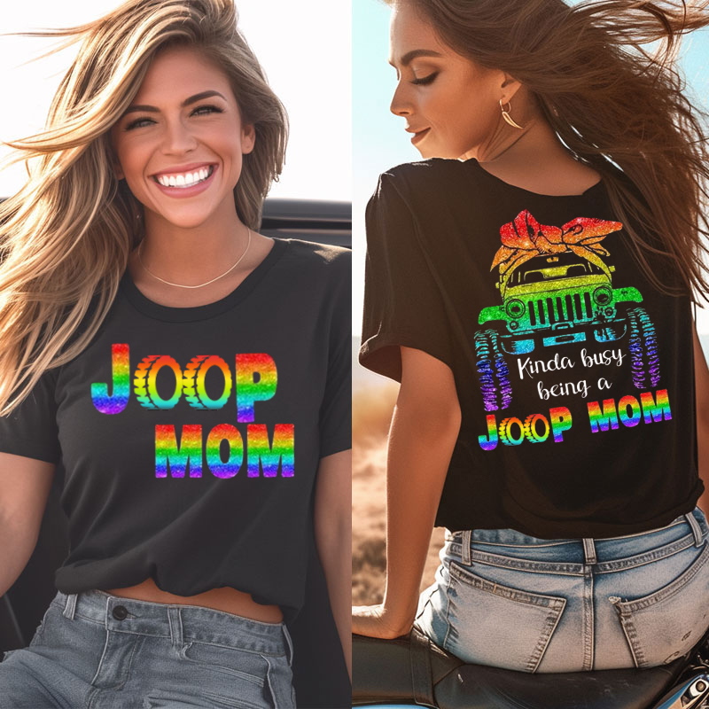 LGBT Kinda Busy Being A Jp Mom - T-shirt