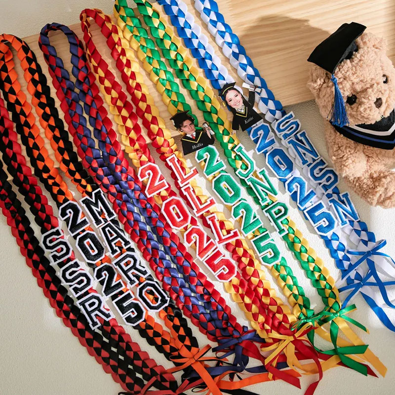 Graduation Lei 2025 With Name, Class of 2025 Graduation Lei