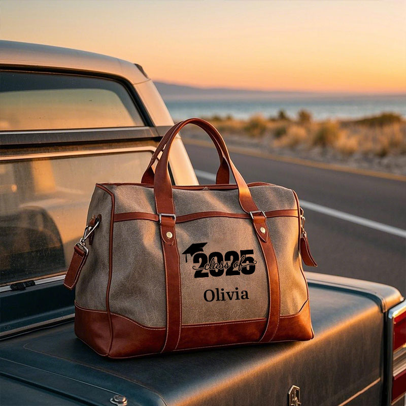  Stylish Personalized Travel Bag for the Class of 2025