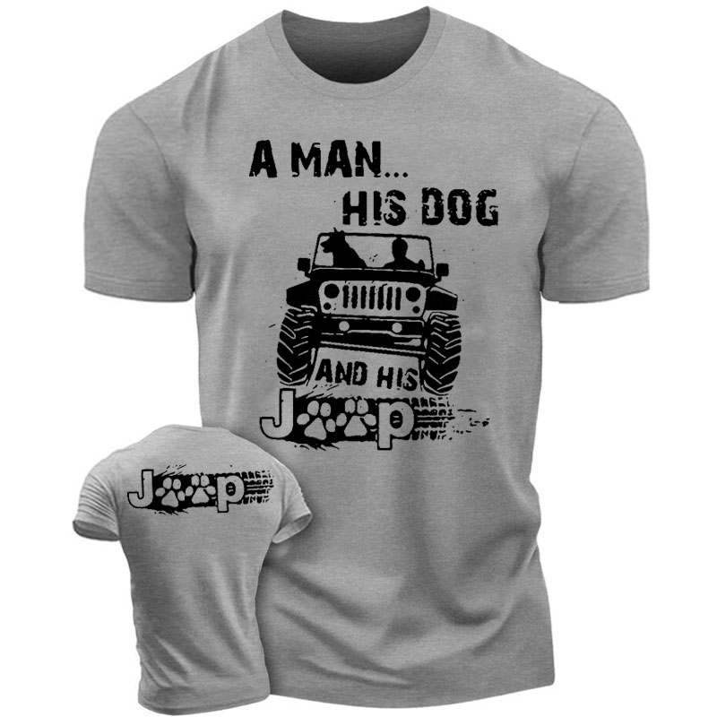 A Man His Dog And His Jp  - Men T-Shirt