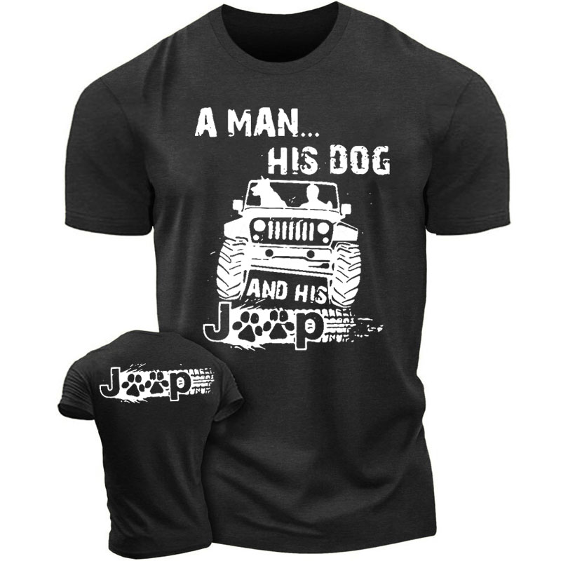 A Man His Dog And His Jp  - Men T-Shirt