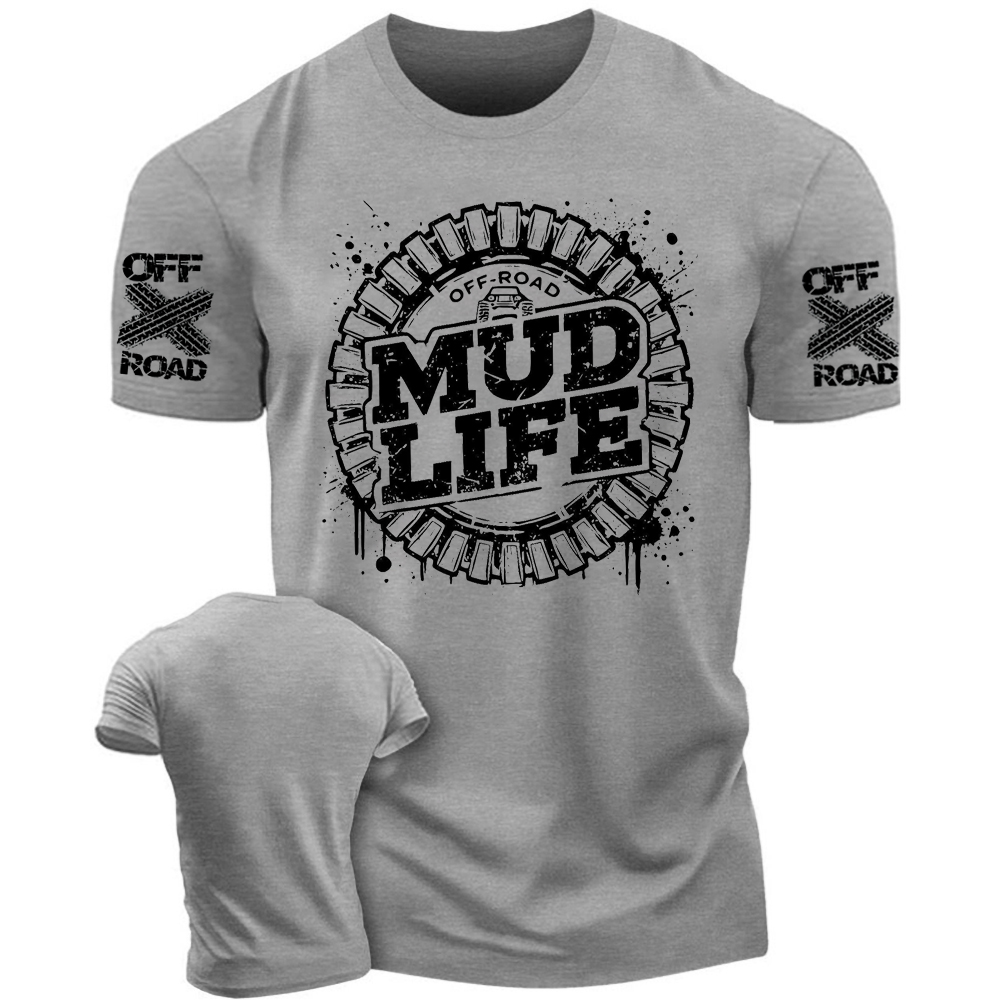 Mud Life Offroad Mudding Tshirt