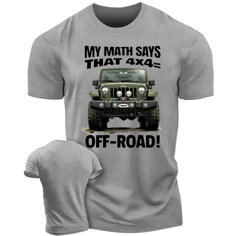 My Math Says That 4X4 = Off-road T-Shirt
