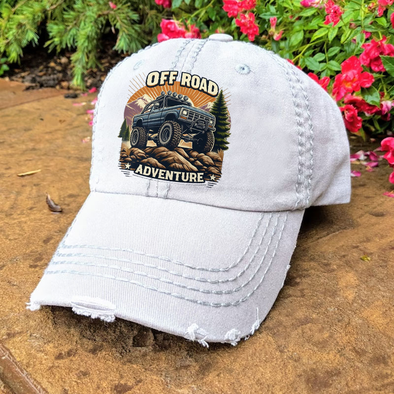 Off road Adventure Mountains Forest Baseball Cap