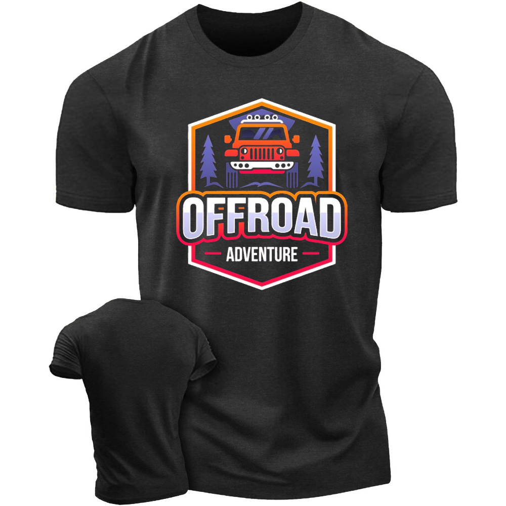 OffRoad Adventure Jp Car Purple Design T-Shirt
