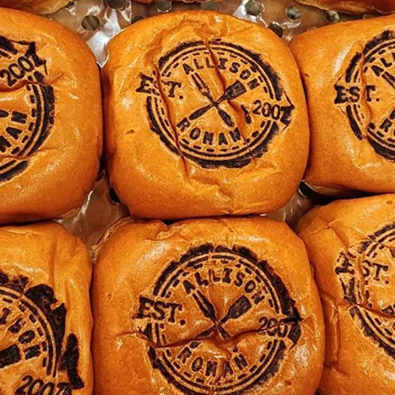 Personalized Food Branding Iron Signature Food Stamp for Bread