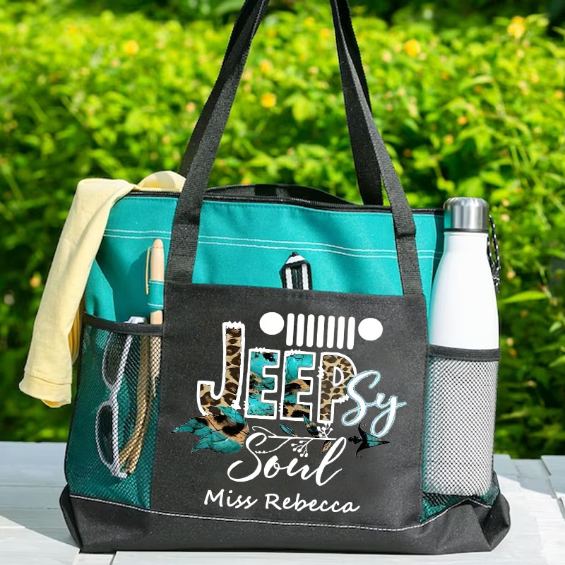 Personalized Jeepsy Soul Tote Bag