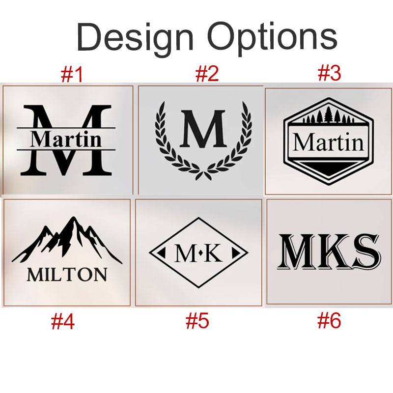 Personalized Leather Cigar Case Travel Cigar Box Groomsmen Gifts