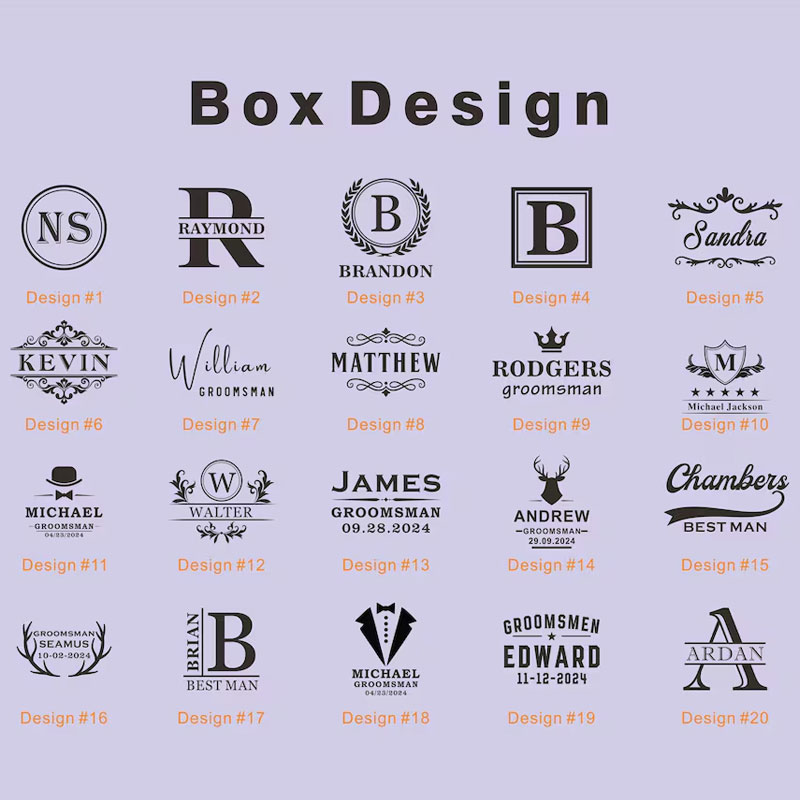 Personalized Leather Travel Cigar Box For Cigar Accessories