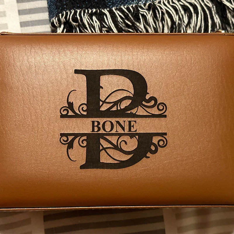 Personalized Travel Cigar Humidor Case Gift for Cigar Aficionado