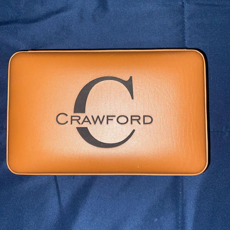 Personalized Travel Cigar Humidor Case Gift for Cigar Aficionado