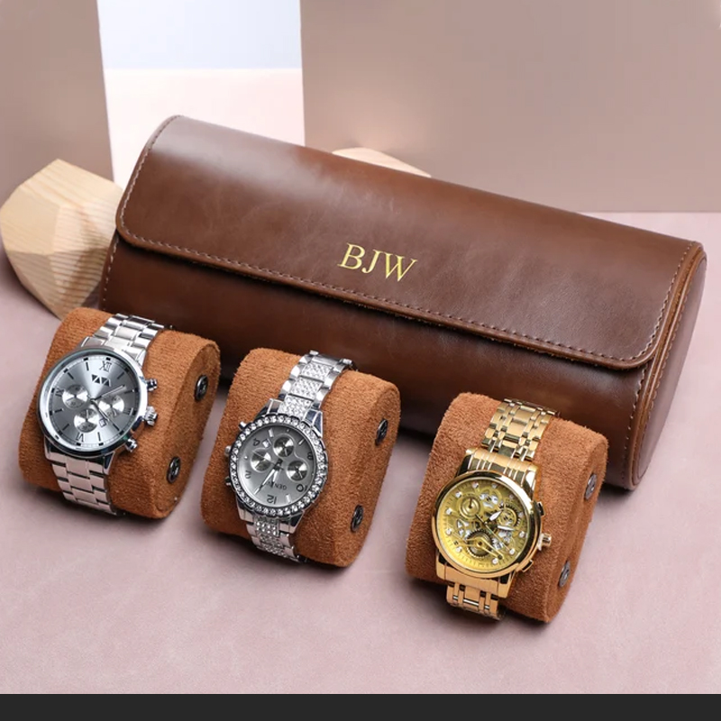Personalized Vintage Watch Storage Box Best Man Gift
