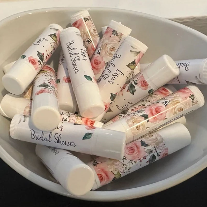Personalized Wedding Lip Balm Favors