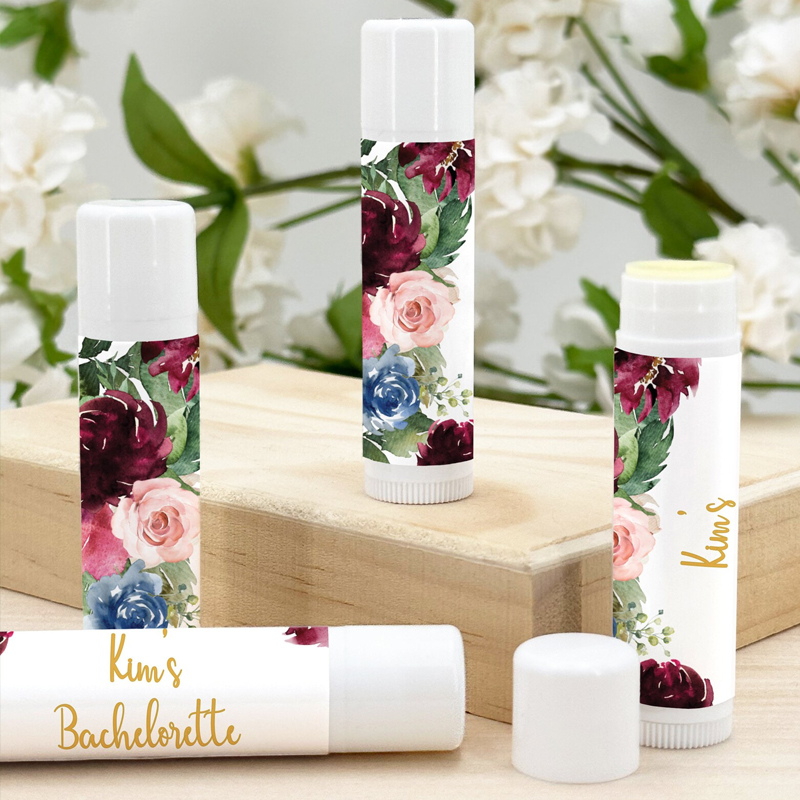 Personalized Wedding Lip Balm Favors Birthday Party Lip Balm