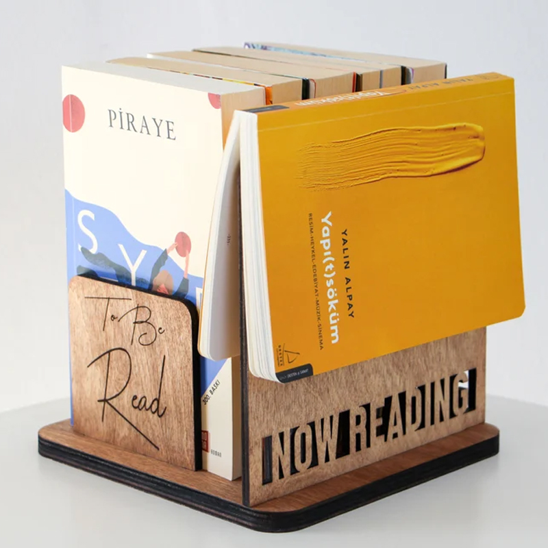 Personalized Wooden Book Stand