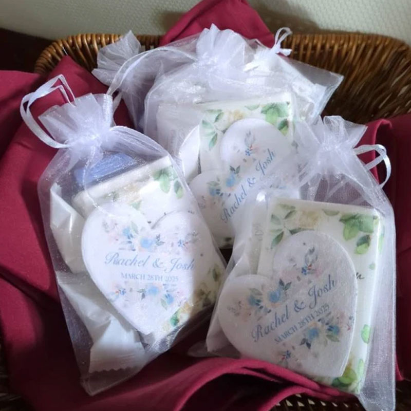 Bulk Plantable Heart Shapes Thank you Wedding Favour Seed Paper