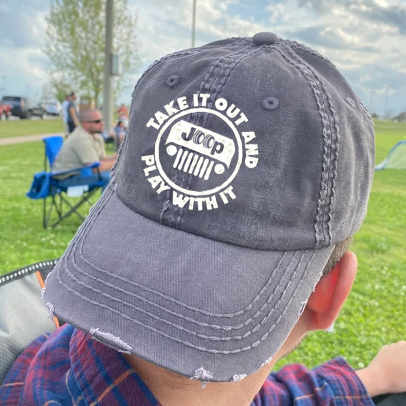 Take it Out and Play with it JP Summer Baseball Cap