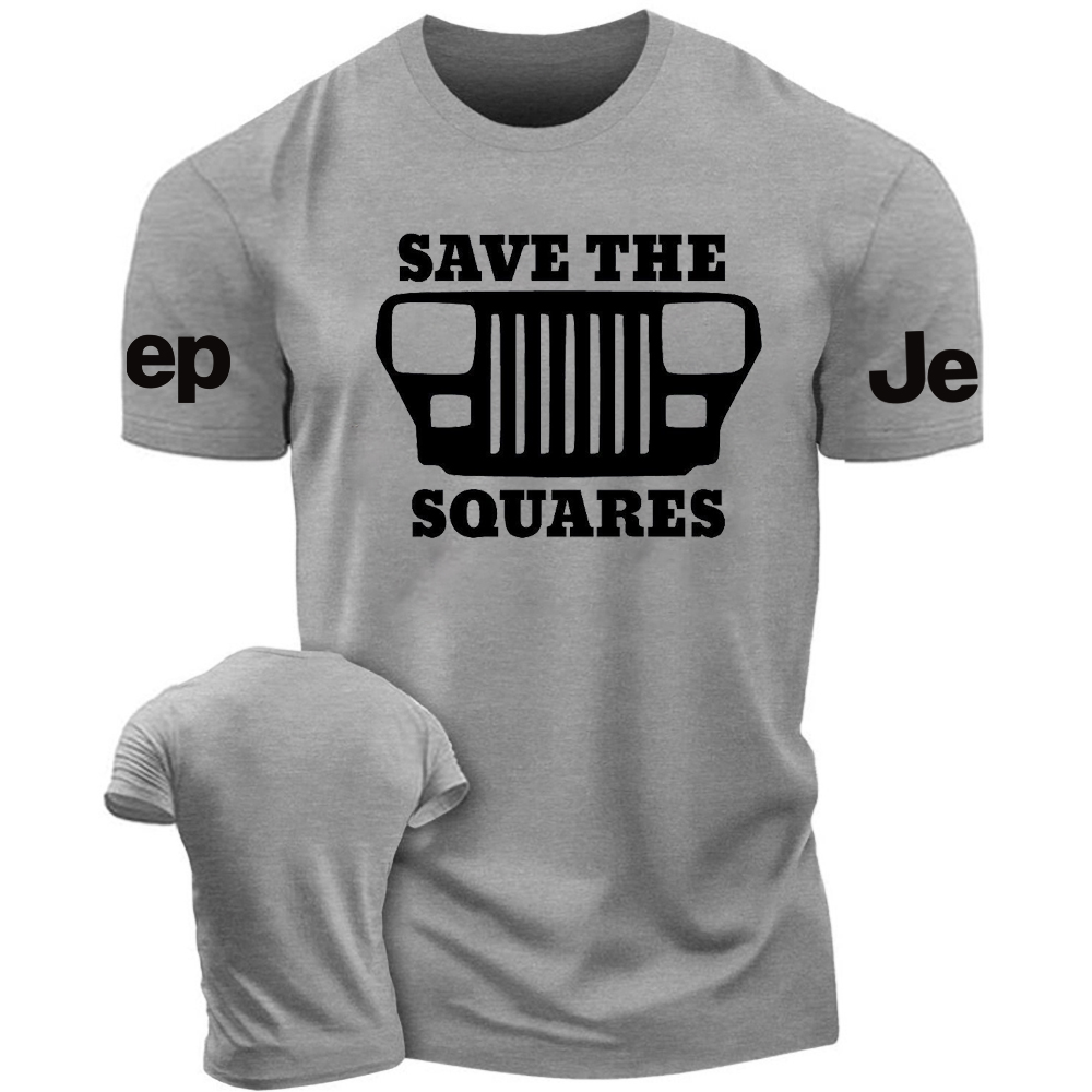 Save The Squares - Fun Jp T-Shirt