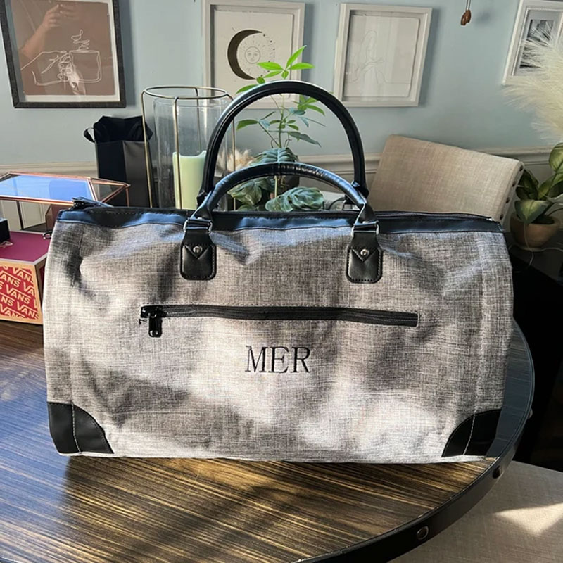 SUIT SAVER, Personalized Hanging Groomsmen Wedding Travel Bag