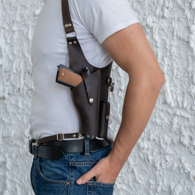 Colt 1911 Holster Custom Gun Holster Leather Shoulder Gun Holster Underarm Gun Holster