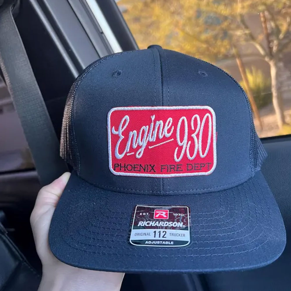 Custom The First Due Fire Department Hat