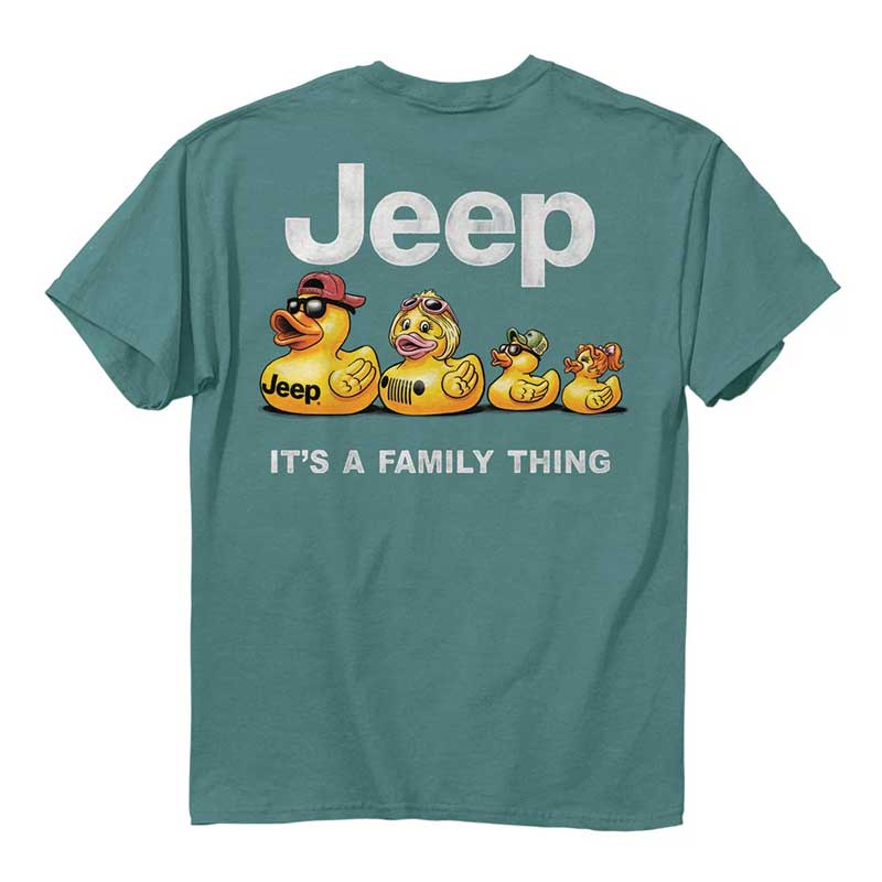 Jeep Duck Family T-Shirt and Hat Set