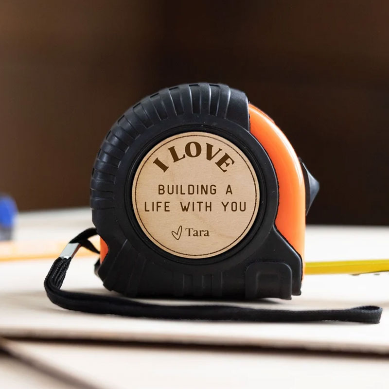 Tape Measure Personalized for Valentines Day or Anniversary Gift
