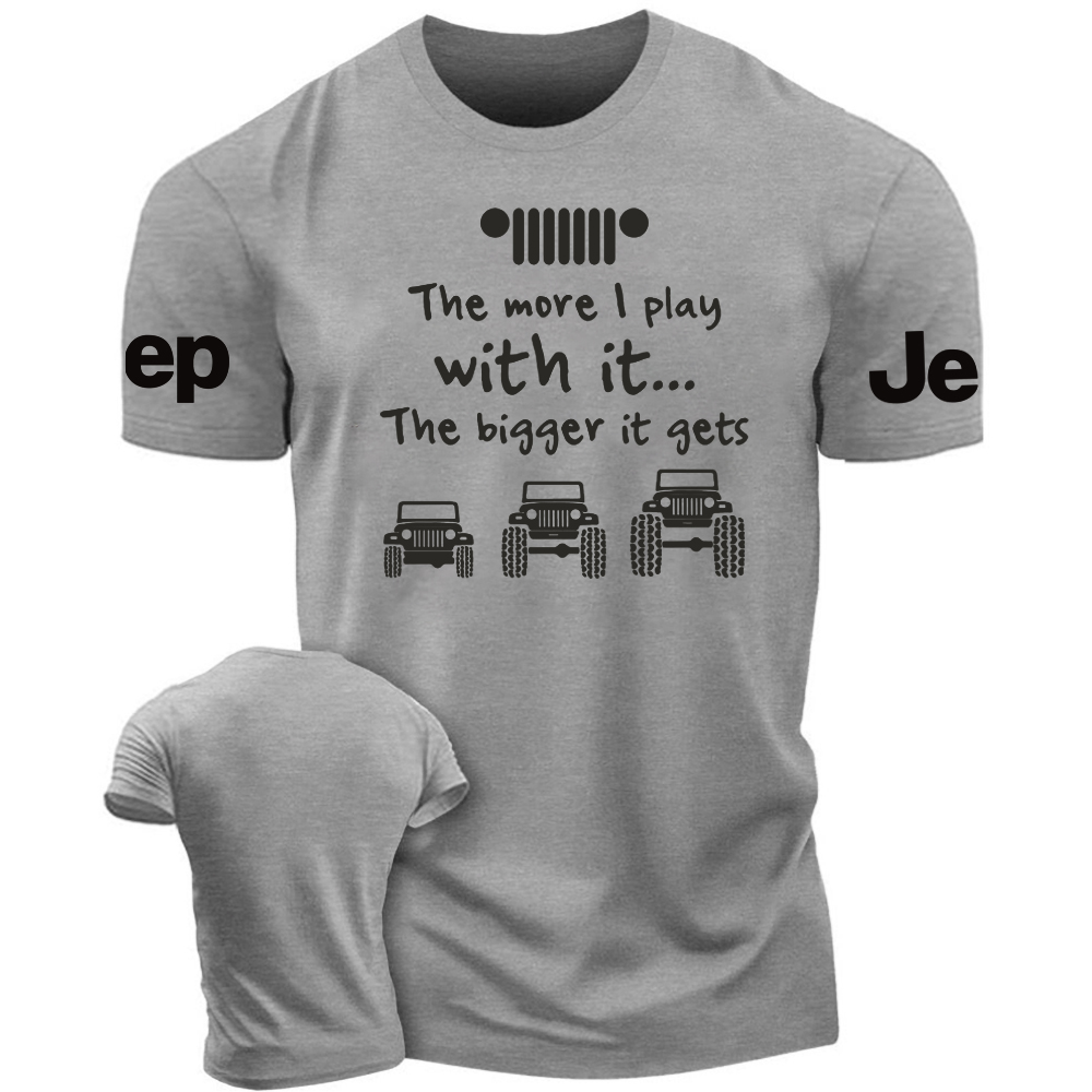 The More I Play With It The Bigger It Gets - Jp T-Shirt