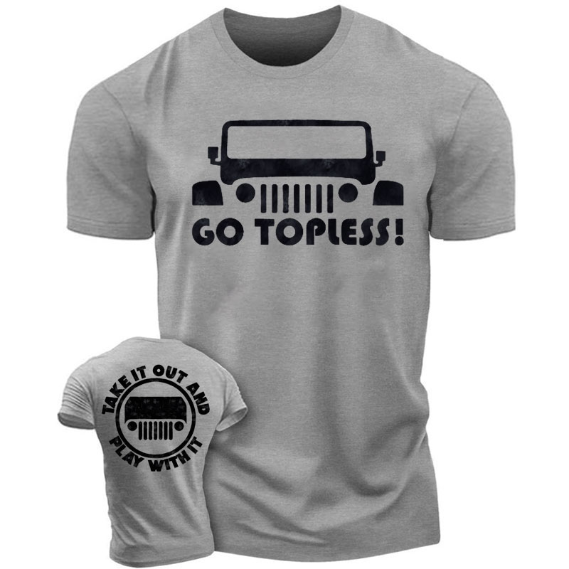 Go Topless, Take it Out and Play with it Jp  - Men T-Shirt