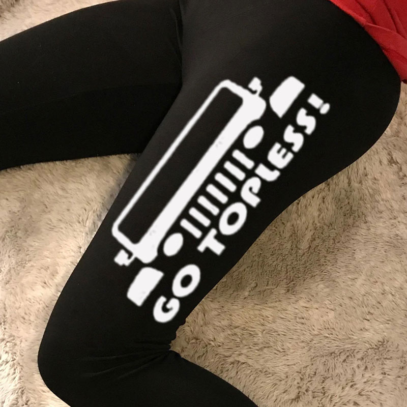 Go Topless Jp, Take it Out and Play with it Leggings Gift for her