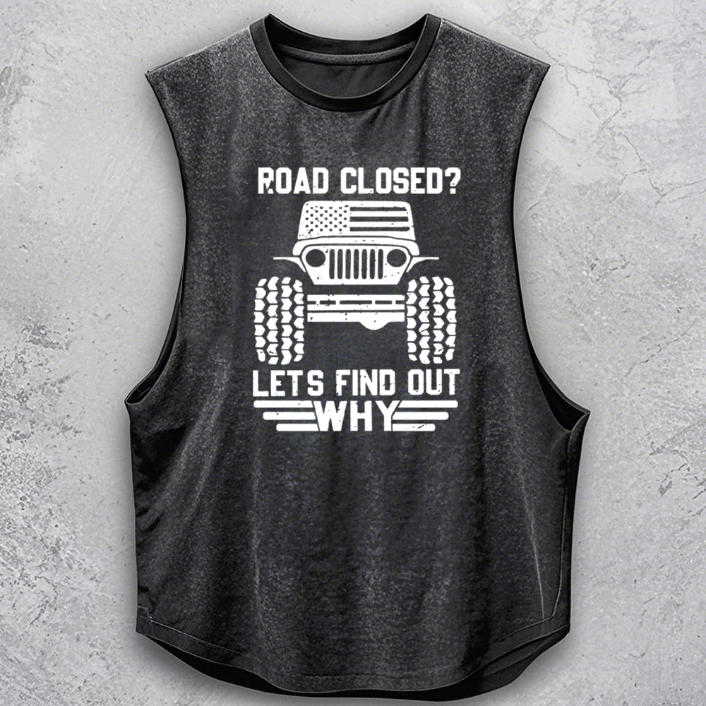 USA Flag Road Closed Lets Find Out Why Jp Tank